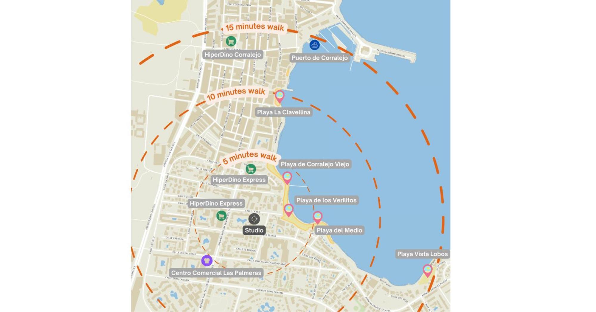 Beachside Studio In Corralejo Zewnętrze zdjęcie